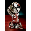 Globe on Hand Award (9 1/2"x4")